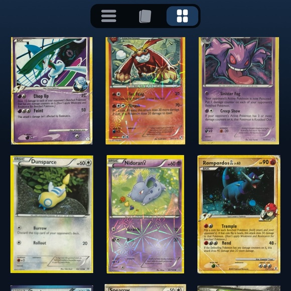 Pokemon cards 2010-2017